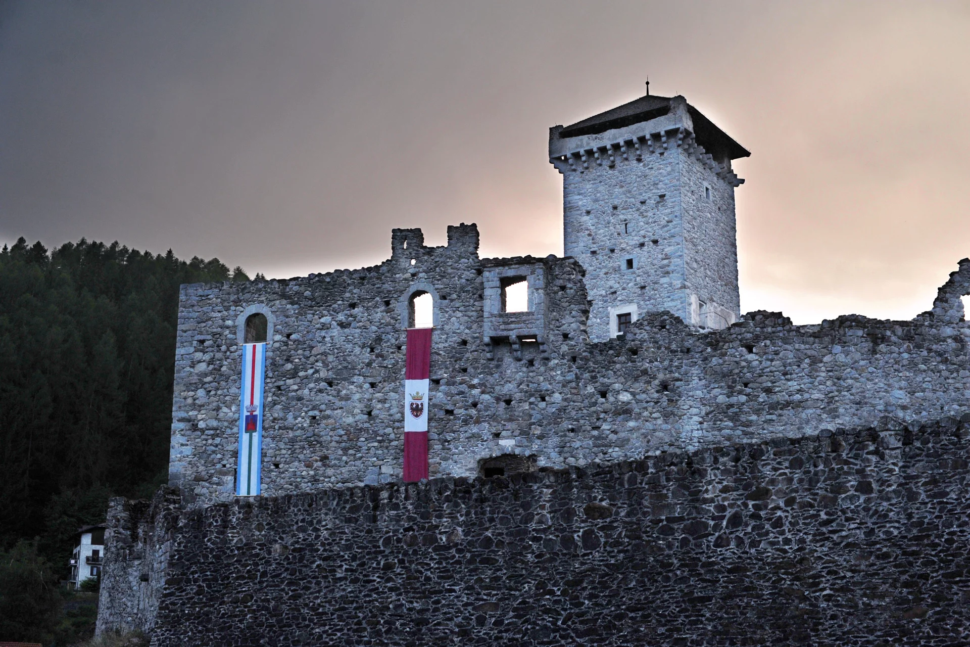 San Michele Castle Ossana Castle Val di Sole Trentino